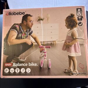 Allobebe Baby Balance Bike  Cute Toddler Bikes 12-36 Months Yellow. Unisex